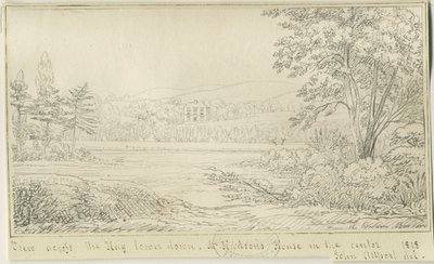 Burton-upon-Trent: pen and ink drawing, 1818dani af John Allport