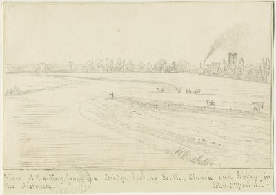 Burton-upon-Trent: pen- og blæktegning, nd [1799-1854] (tegning) af John Allport