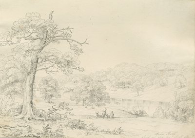 [Great] Barr Hall: pennetegning, nd [1799-1854] af John Allport