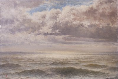 A Silver Sea, South Devon, ca. 1883 af John Anderson