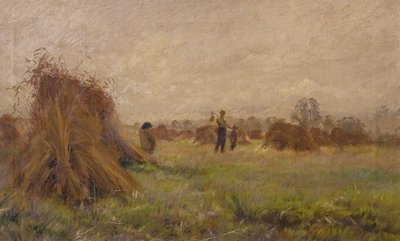 Høstscene, 1885-99 af John Anderson