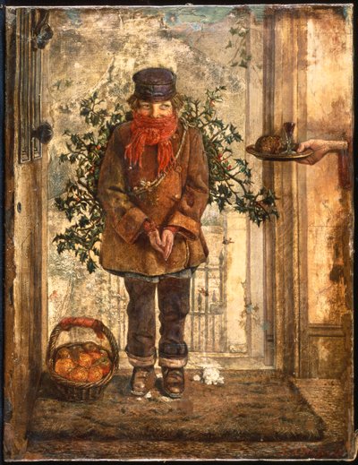 jul (olie på lærred) af John Anster Fitzgerald