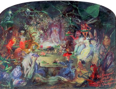 Eventyrbanketten, 1832-1906 af John Anster Fitzgerald