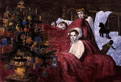 The Private View, Illustrated London News, 23. december 1865 af John Anster Fitzgerald