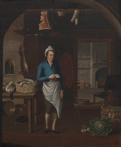 Køkken Scene af John Atkinson