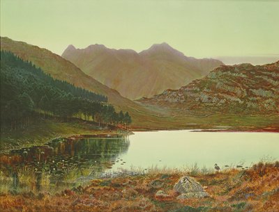 Blea tarn af John Atkinson Grimshaw
