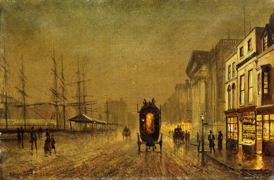 Liverpool Docks, af John Atkinson Grimshaw