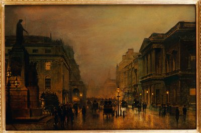 Pall Mall af John Atkinson Grimshaw