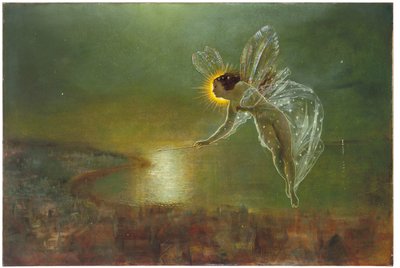 Nattens ånd, 1879 af John Atkinson Grimshaw