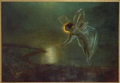 Nattens ånd af John Atkinson Grimshaw