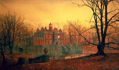 Det hjemsøgte hus af John Atkinson Grimshaw