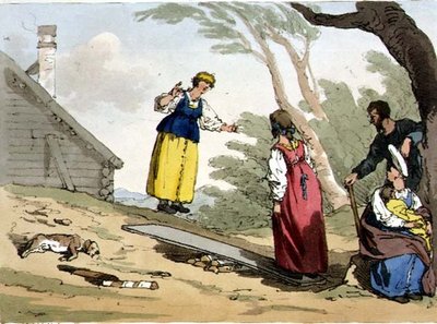 Hoppe på et bræt, plade 54 fra bind II af 