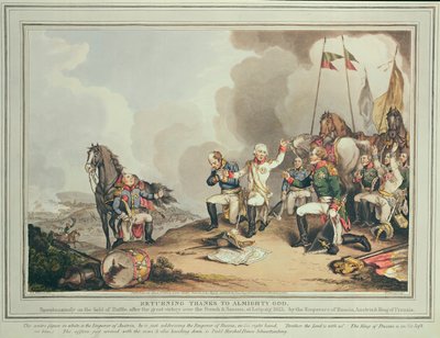 Vender tilbage takket være den almægtige Gud, 1814 af John Augustus Atkinson