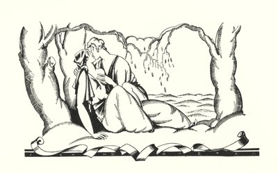 Illustration til Don Juan af Lord Byron (litho) af John Austen
