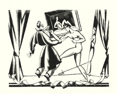 Illustration til Don Juan af Lord Byron (litho) af John Austen