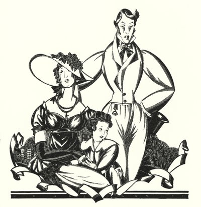 Illustration til Don Juan af Lord Byron (litho) af John Austen