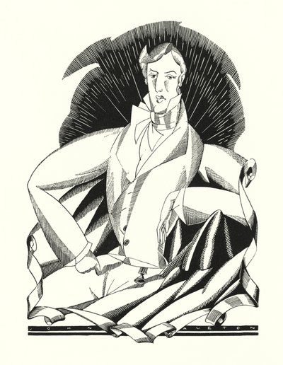 Illustration til Don Juan af Lord Byron (litho) af John Austen