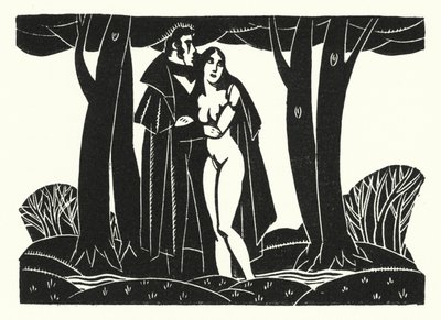 Illustration til Madame Bovary af Gustave Flaubert (litho) af John Austen