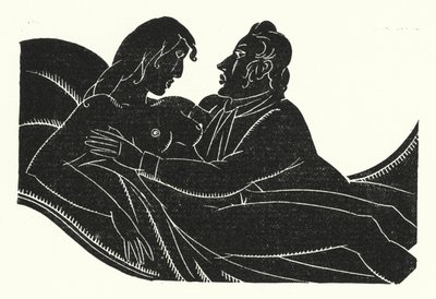 Illustration til Madame Bovary af Gustave Flaubert (litho) af John Austen