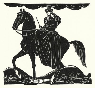 Illustration til Madame Bovary af Gustave Flaubert (litho) af John Austen