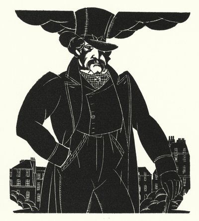 Illustration til Madame Bovary af Gustave Flaubert (litho) af John Austen