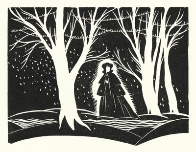 Illustration til Madame Bovary af Gustave Flaubert (litho) af John Austen