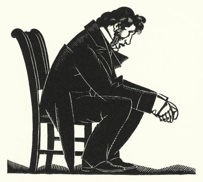 Illustration til Madame Bovary af Gustave Flaubert (litho) af John Austen