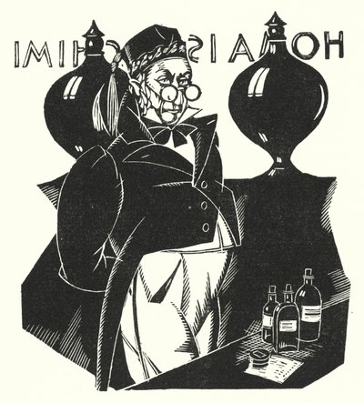 Illustration til Madame Bovary af Gustave Flaubert (litho) af John Austen