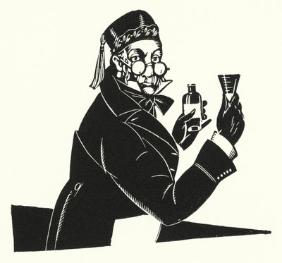 Illustration til Madame Bovary af Gustave Flaubert (litho) af John Austen