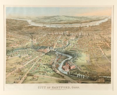 Byen Hartford, Conn. af John Bachmann