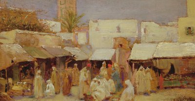 Markedsplads, Tanger af John Bagnold Burgess