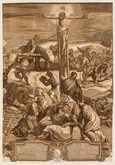 Korsfæstelse, 1741. af John Baptist Jackson