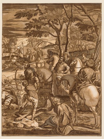 Korsfæstelse, 1741. af John Baptist Jackson