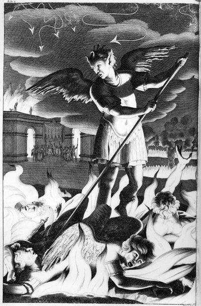 Satan, illustration fra 
