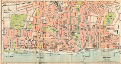 Brighton, det 20. århundrede af John Bartholomew