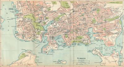 Plymouth, det 20. århundrede af John Bartholomew