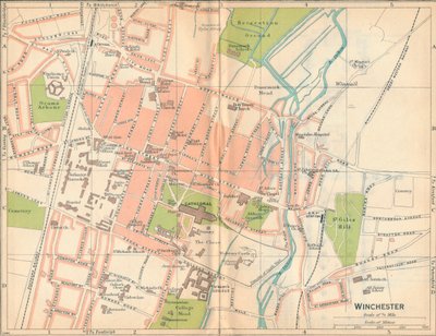Winchester, det 20. århundrede af John Bartholomew