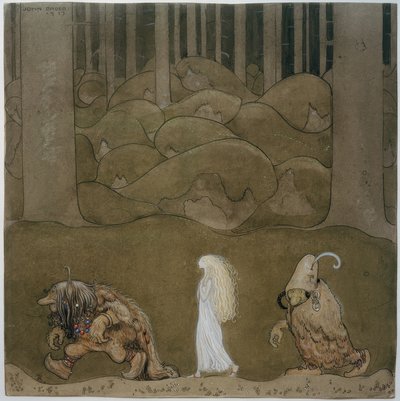 Prinsesse og trolde af John Bauer