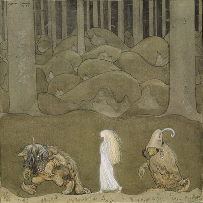 Prinsessen og troldene af John Bauer