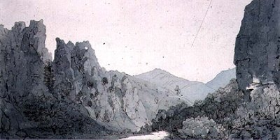 Dovedale, Derbyshire af John Bavistock Knight