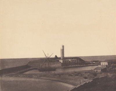 Båd i Havn, Algeriet, 1853-54. af John Beasley Greene