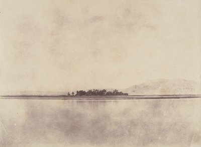 Nilen foran Theban Hills, 1853-54. af John Beasley Greene