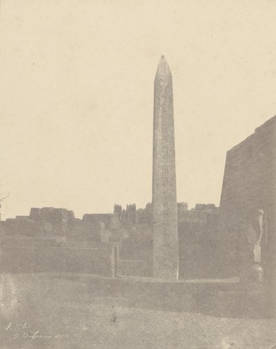 Luxor, Obelisken (vestlige side) af John Beasly Greene