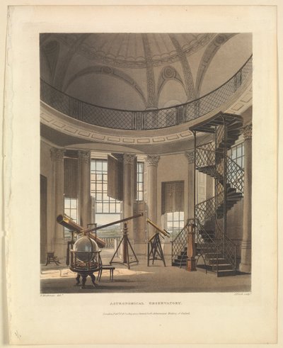 Astronomisk observatorium i Oxford af John Bluck