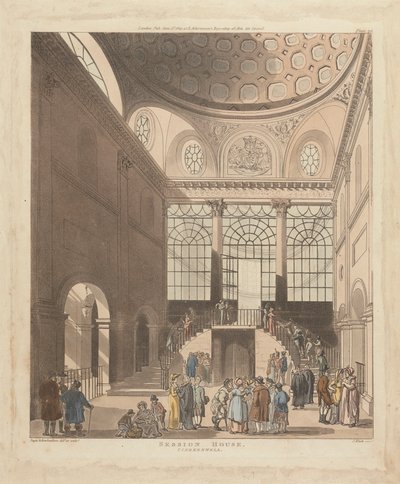 Sessions House, Clerkenwell Green af John Bluck