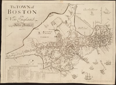 Byen Boston i New England af John Bonner