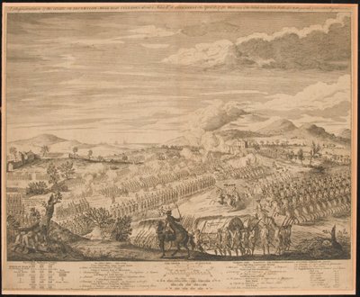 ?En repræsentation af slaget på Drunmossie [sic] Moor nær Culloden?, 16. april 1746 af John Bowles