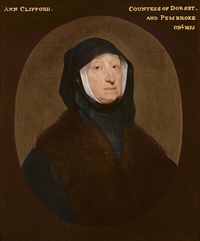 Lady Ann Clifford, grevinde af Dorset og Pembroke (d.1675) af John Bracken