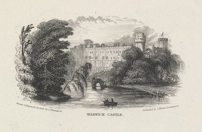Warwick Castle af John Brandard
