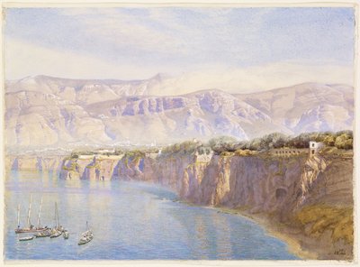 I nærheden af Sorrento af John Brett